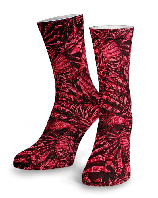 Eco-friendly Lionfish Invasion Dive Socks